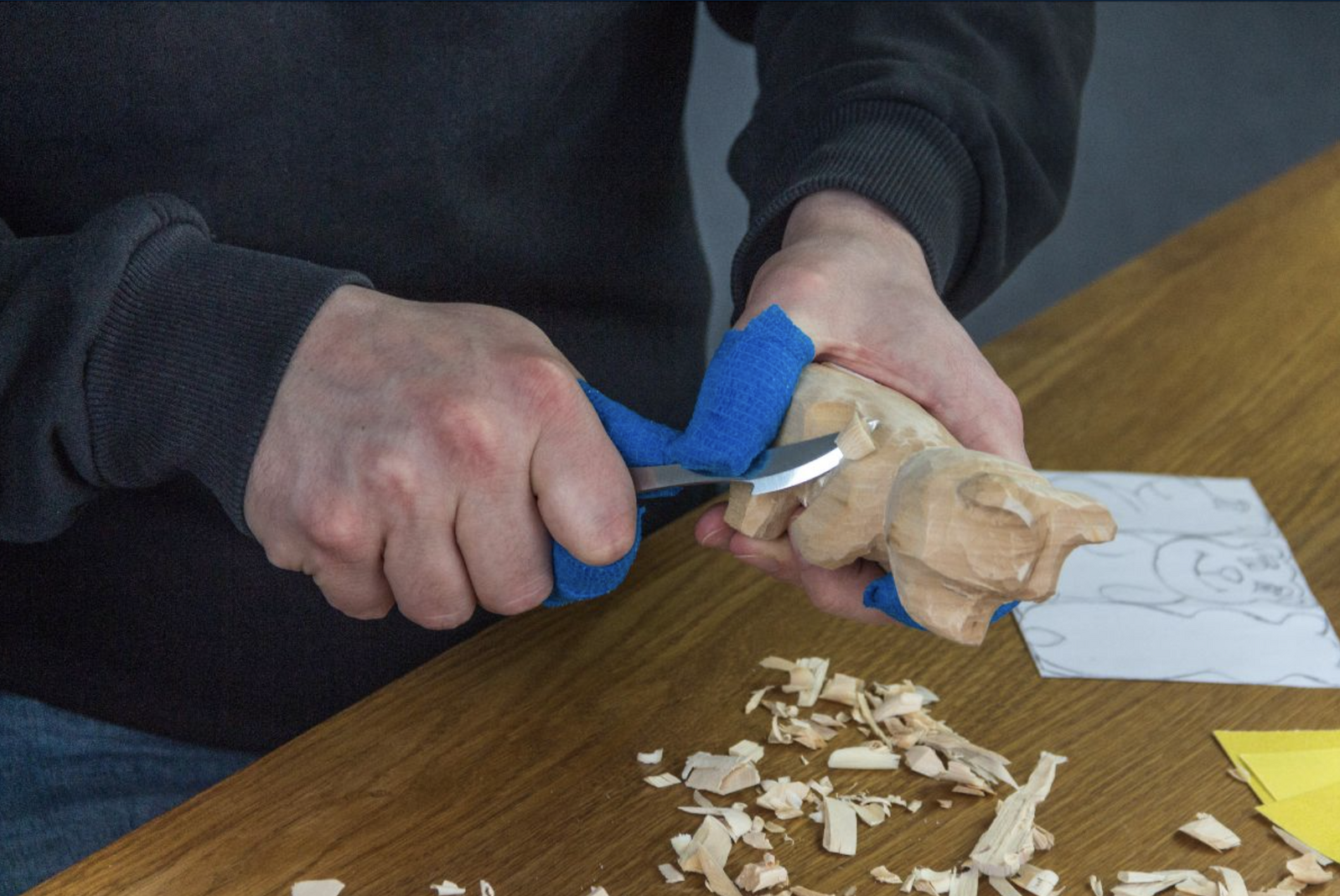 Beavercraft Diy02 - Dala Horse Carving Hobby-kit