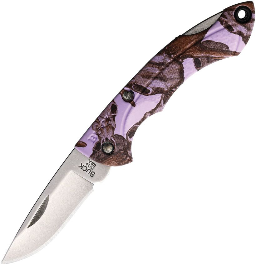 Buck Nano Bantam, Folding Knife 283CMS16, Purple Camo Handle