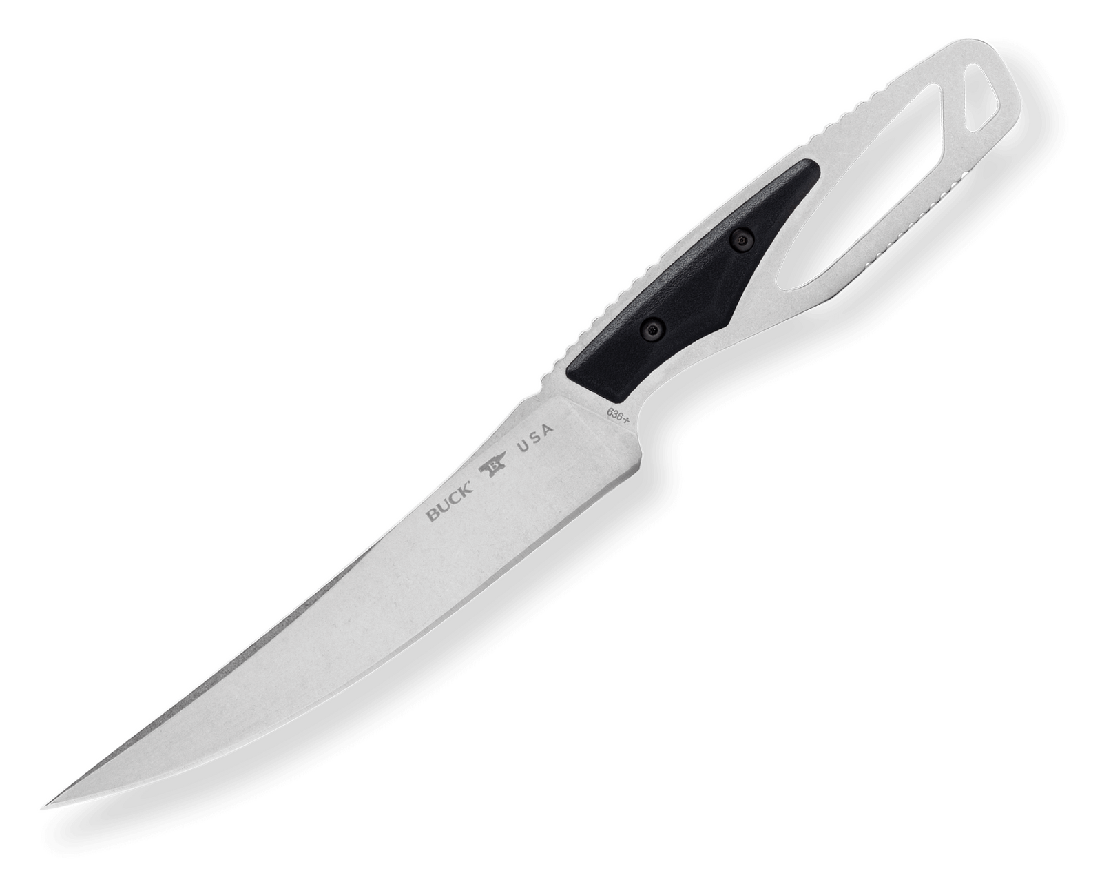 Buck Paklite Processor Fixed Blade Hunting Knife 636BKS