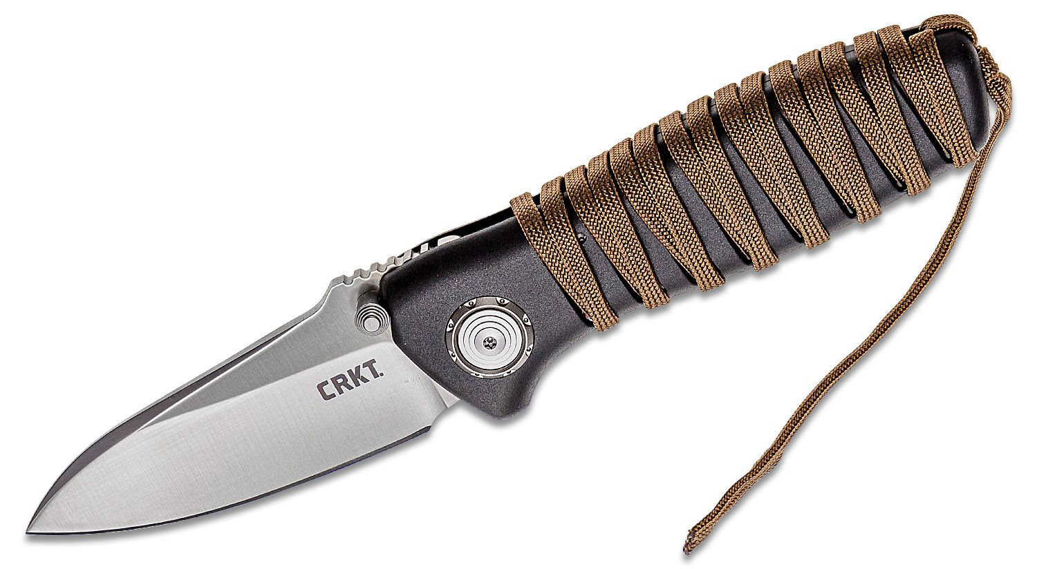 Columbia River (CRKT) Parascale Schwartz Design Deadbolt Lock Black Folder Knife 6235