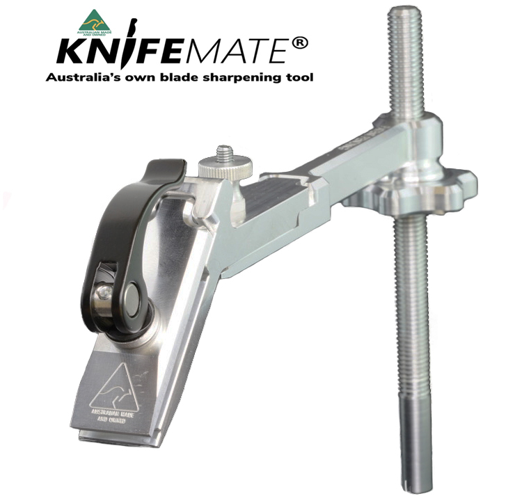 Knifemate Precision Knife Sharpening Tool With Knifemate Scissor Attachment Accessory