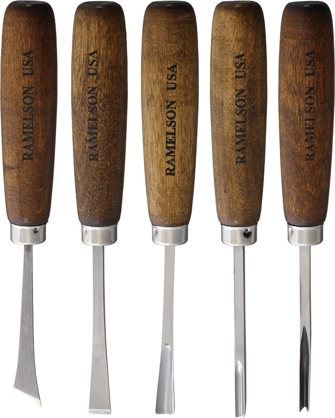 Buy UJ Ramelson 5-Piece Wood Carving Tool Set 106 Online