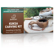 BeaverCraft DIY07 - Kuksa Walnut Carving Hobby Kit