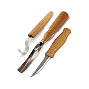 BeaverCraft S14 – Spoon Carving Tool Set with Gouge (3 Tools)