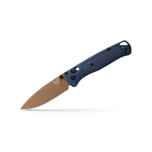 Benchmade Bugout CPM-S30V Steel Blue Handle Folder Knife - B535FE-05