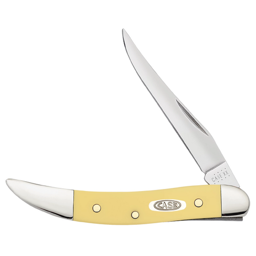 Buy Case Yellow Synthetic (SS) Small Texas Toothpick Folder Knife