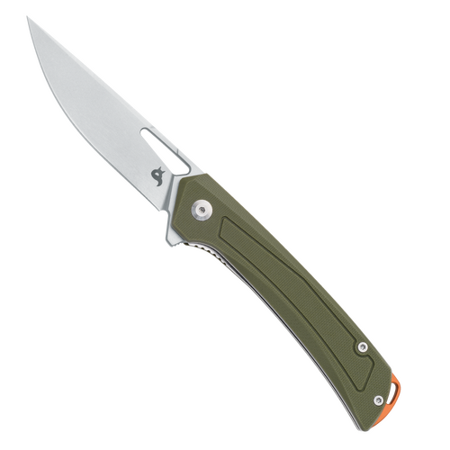 Black FOX Sneaky, Olive Drab G10 Folder Knife - Model BF-768 OD