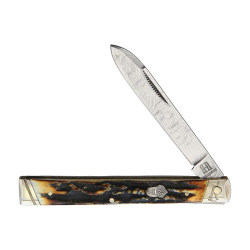 Rough Ryder Cinnamon Bone Stag Doctor's Folding Knife RR2158